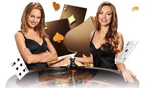 Meja baccarat langsung di studio pkv77 dengan dealer profesional